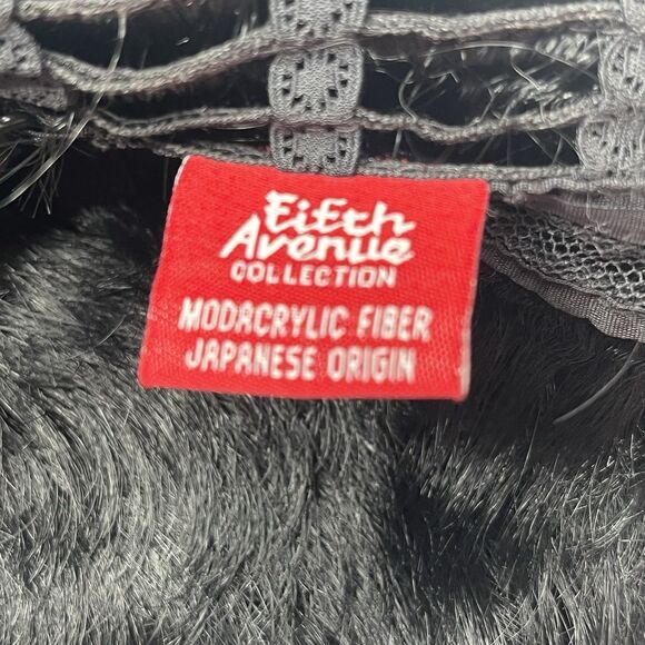 Vanessa By Fifth Avenue Black Short Pixie Cut Lace Front Wig - Picture 11 of 11